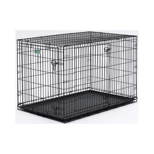 Midwest Dog Double Door i-Crate Black 30" x 19" x 21"